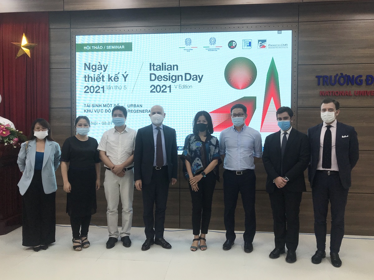 Sự kiện "Italian Design Day" lần thứ 5: "Tái sinh một số khu vực đô thị" và "Ứng dụng công nghệ trong việc bảo tồn di sản văn hóa"