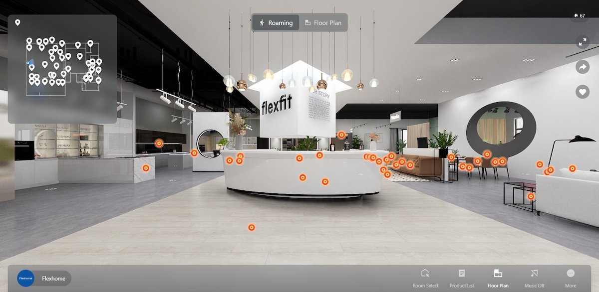 Showroom ảo, giải pháp chuyển đổi số tăng doanh thu cho doanh nghiệp nội thất