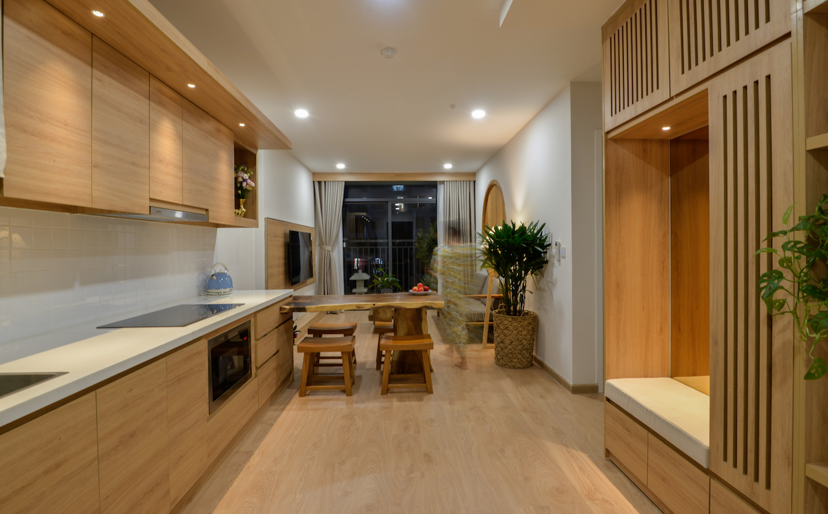 Căn hộ 60m2 tối giản, tiện nghi, mang đậm phong cách Nhật Bản