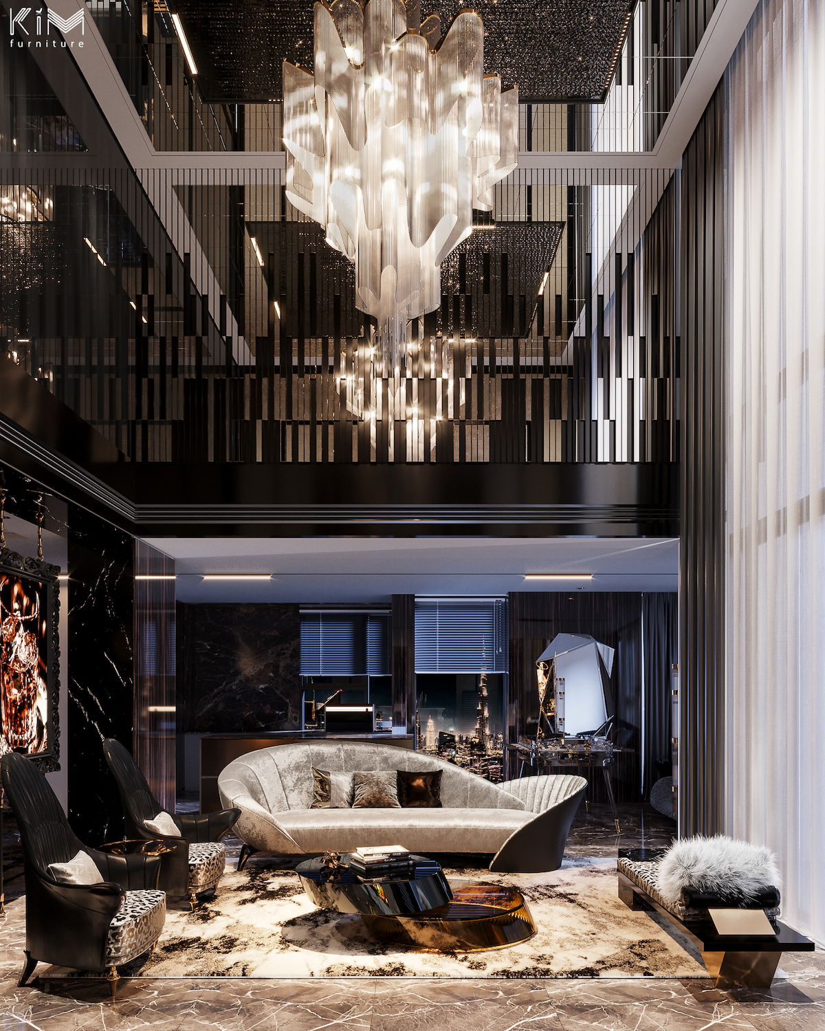 Ghé thăm căn Penthouse mang đậm phong cách Modern Luxury của chủ nhân 8x tài phiệt