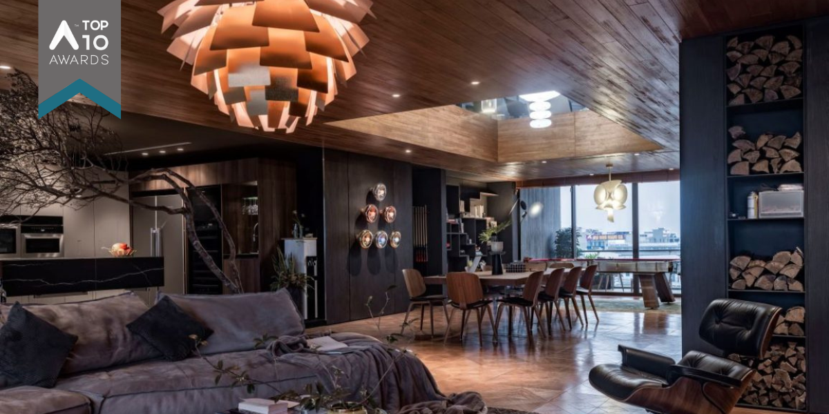 MA12 House - Căn hộ Triplex hiện đại pha trộn nét Á - Âu