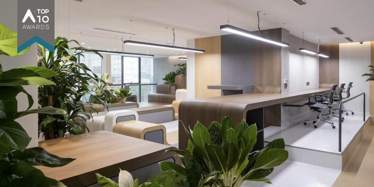 Uplifting Office - Nhịp điệu của các lớp dải cao thấp