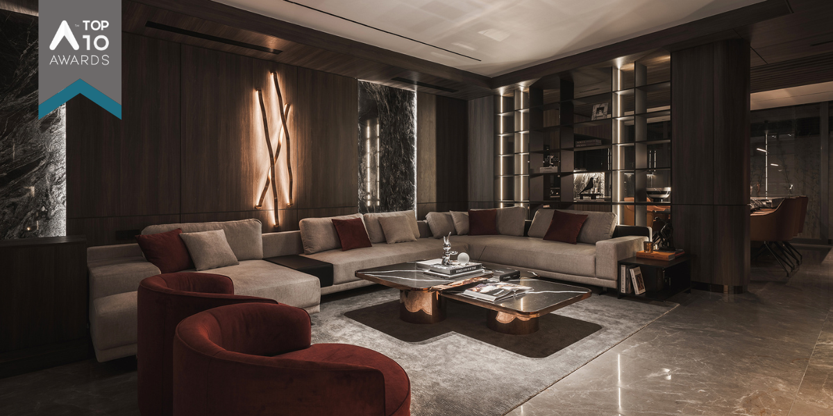 Ngôi nhà thiết kế hình khối hiện đại với không gian nội thất sang trọng | INDUST Design