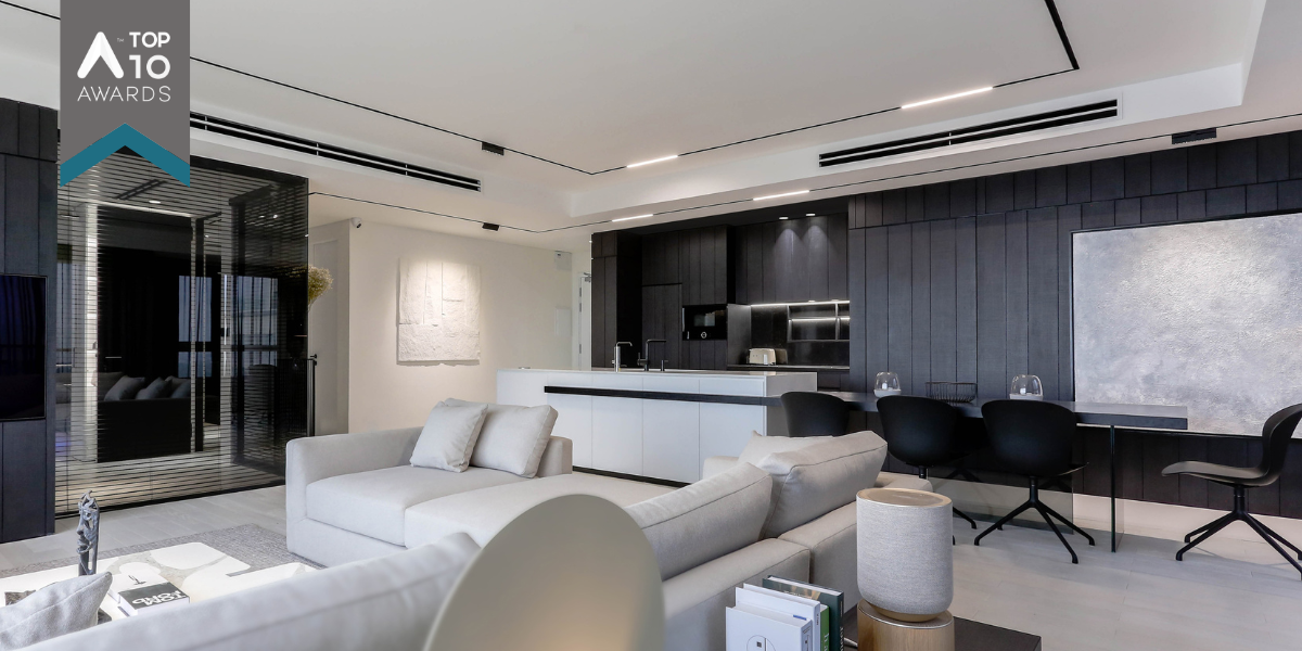 Black and White Apartment: Thiết kế táo bạo khi cải tạo căn hộ từ 3 phòng ngủ còn chỉ 1 | Minimal Design