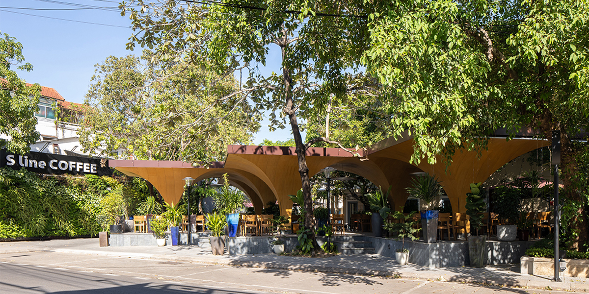 Cải tạo khu đất biệt thự cũ thành quán cà phê không gian mở giữa lòng Cố Đô Huế | NGHIA Architects