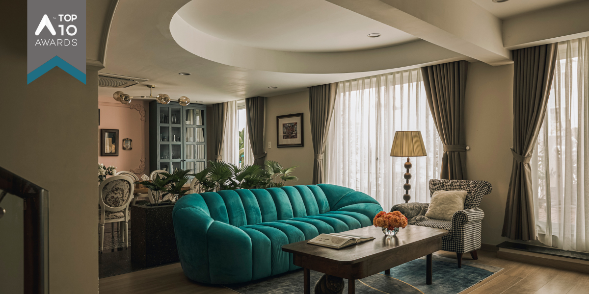 Căn hộ Penthouse mang phong cách Eclectic | Sputnik concept