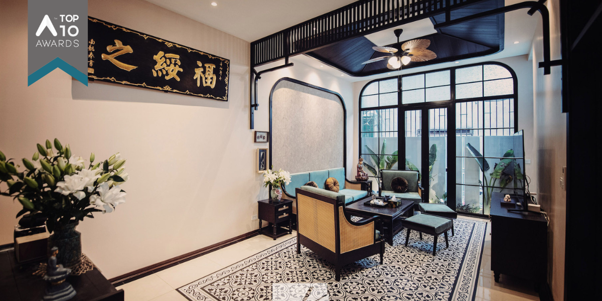 Ngôi nhà mang phong cách Indochine đương đại của một “nhà thư pháp” ở Hà Nội | KAHN Atelier