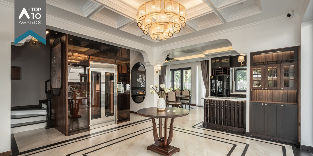 Căn biệt thự song lập phong cách Indochine mang nét hoài cổ | 3003 Architecture & Interior Design