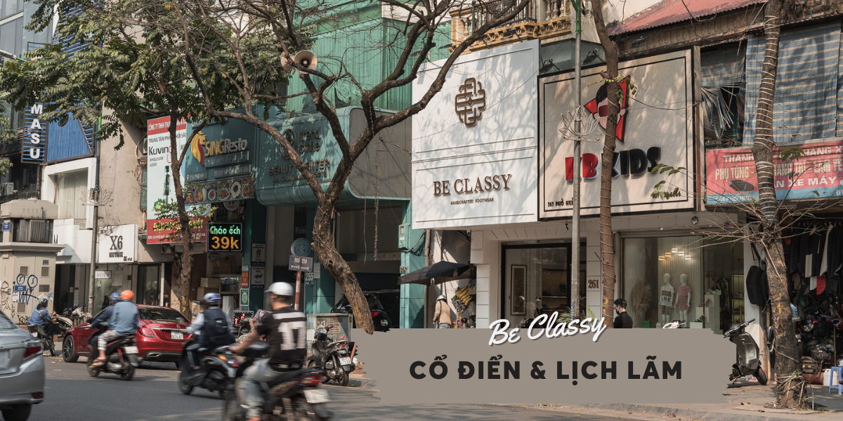 Be Classy - Cửa hàng giày nam mang hơi hướng cổ điển, lịch lãm | N.A.M design