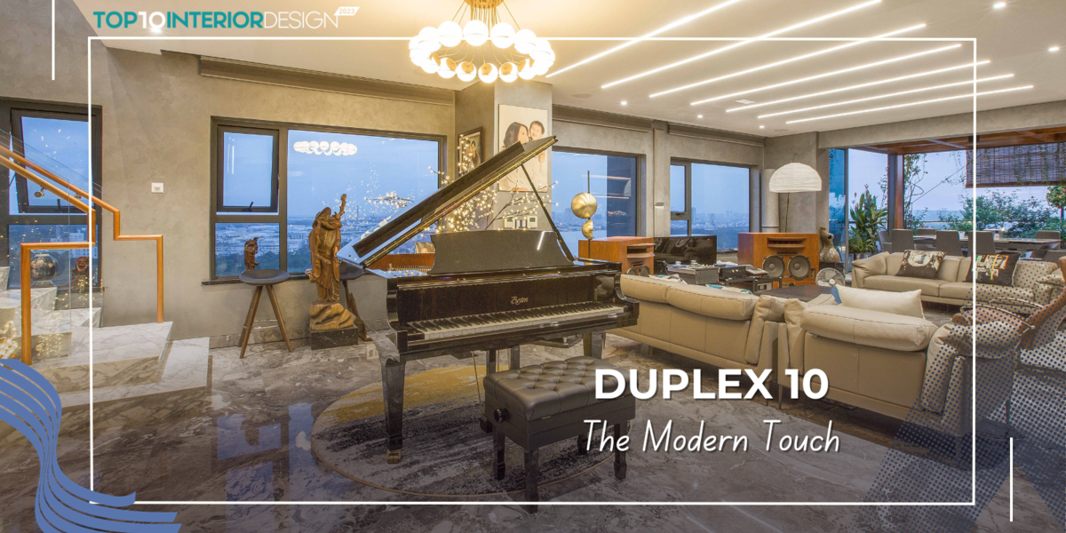 Duplex 10: Căn hộ cao cấp mang đậm dấu ấn cá nhân | The Modern Touch