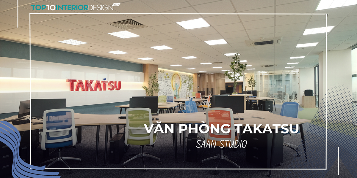 Văn phòng Takatsu: Phân biệt không gian bằng màu sắc | SAAN studio