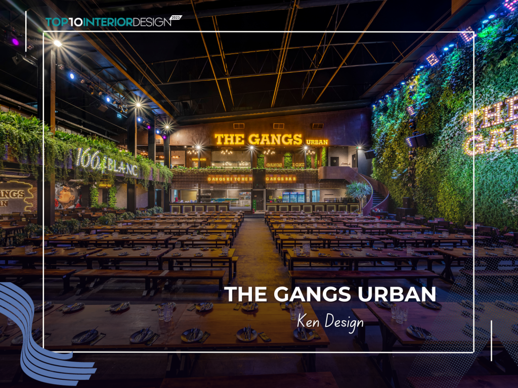 The Gangs Urban: Hài hoà trong sự đối lập | Nội thất KenDesign