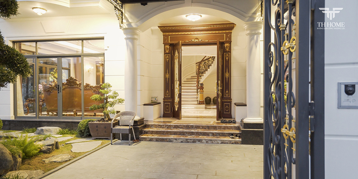 Villa An Khang: Khắc họa tinh tế vẻ đẹp của dòng gỗ gõ đỏ | TH Home