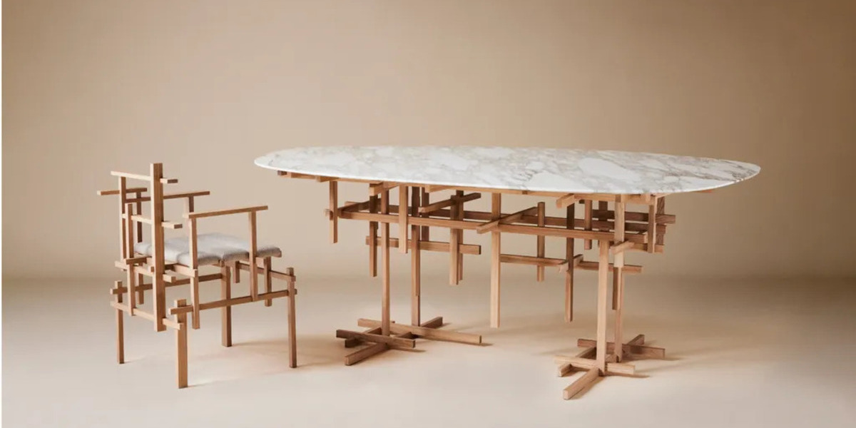Aman Interiors cho ra mắt bộ sưu tập đồ nội thất cộng tác với kiến trúc sư Kengo Kuma