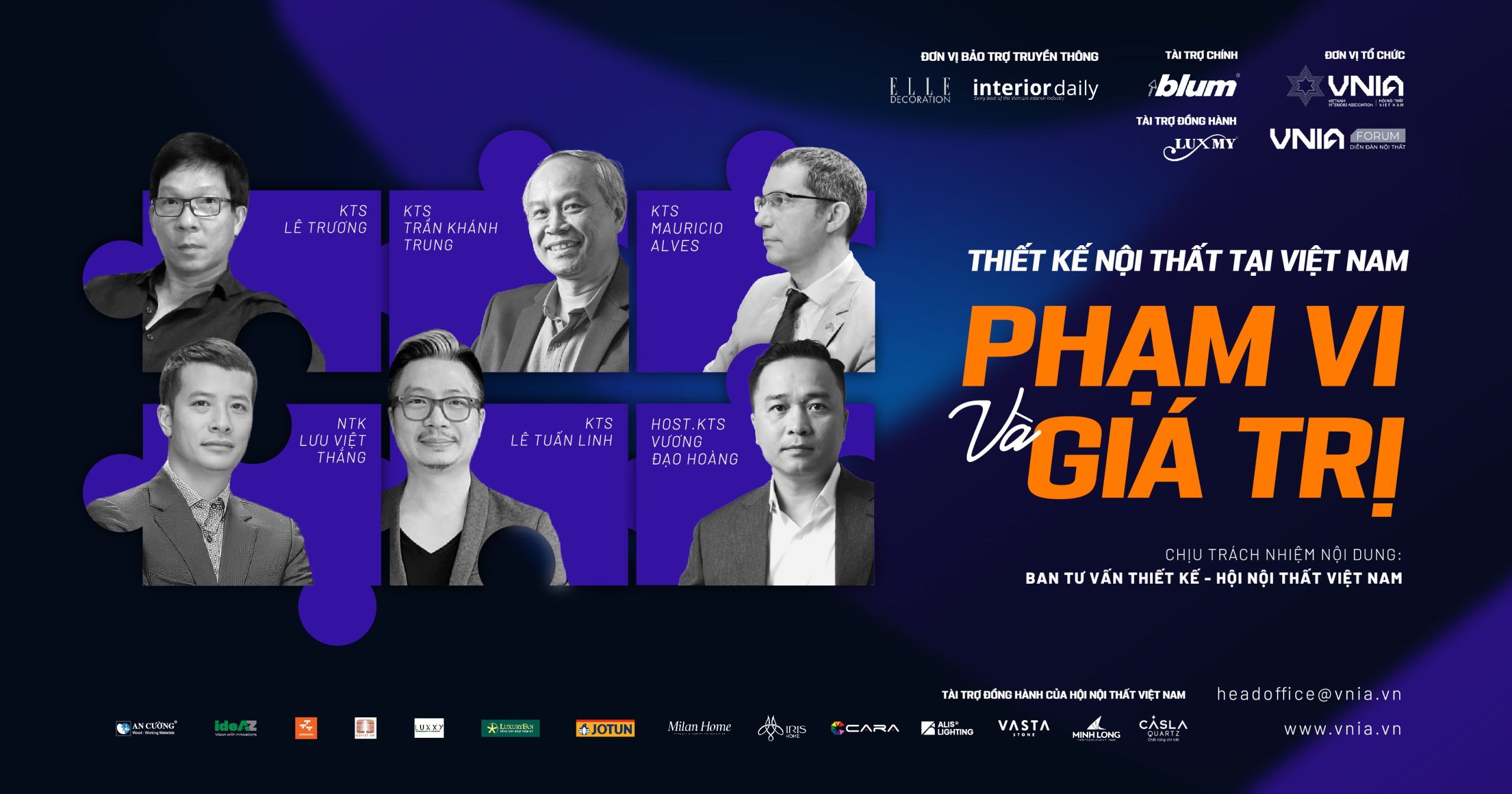 Hội Nội thất Việt Nam tổ chức sự kiện Tọa đàm “Thiết kế nội thất tại Việt Nam: Phạm vi và giá trị”