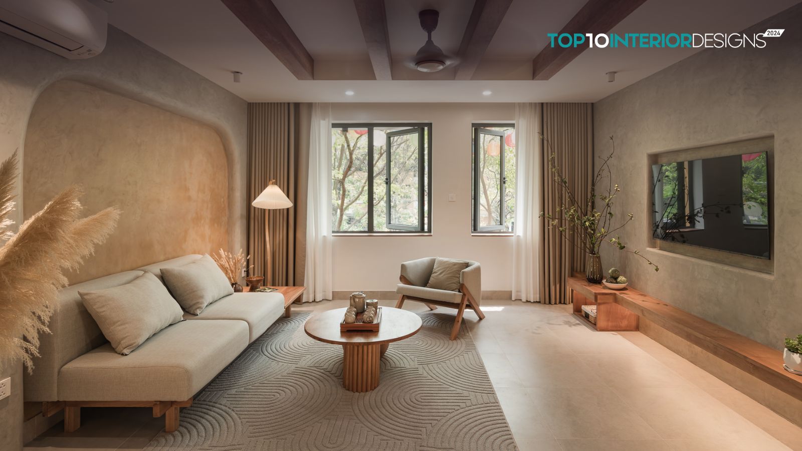MỘC‘S HOME - Nhà 4 tầng mộc mạc cùng những đường bo tròn, uốn lượn | Combo Home