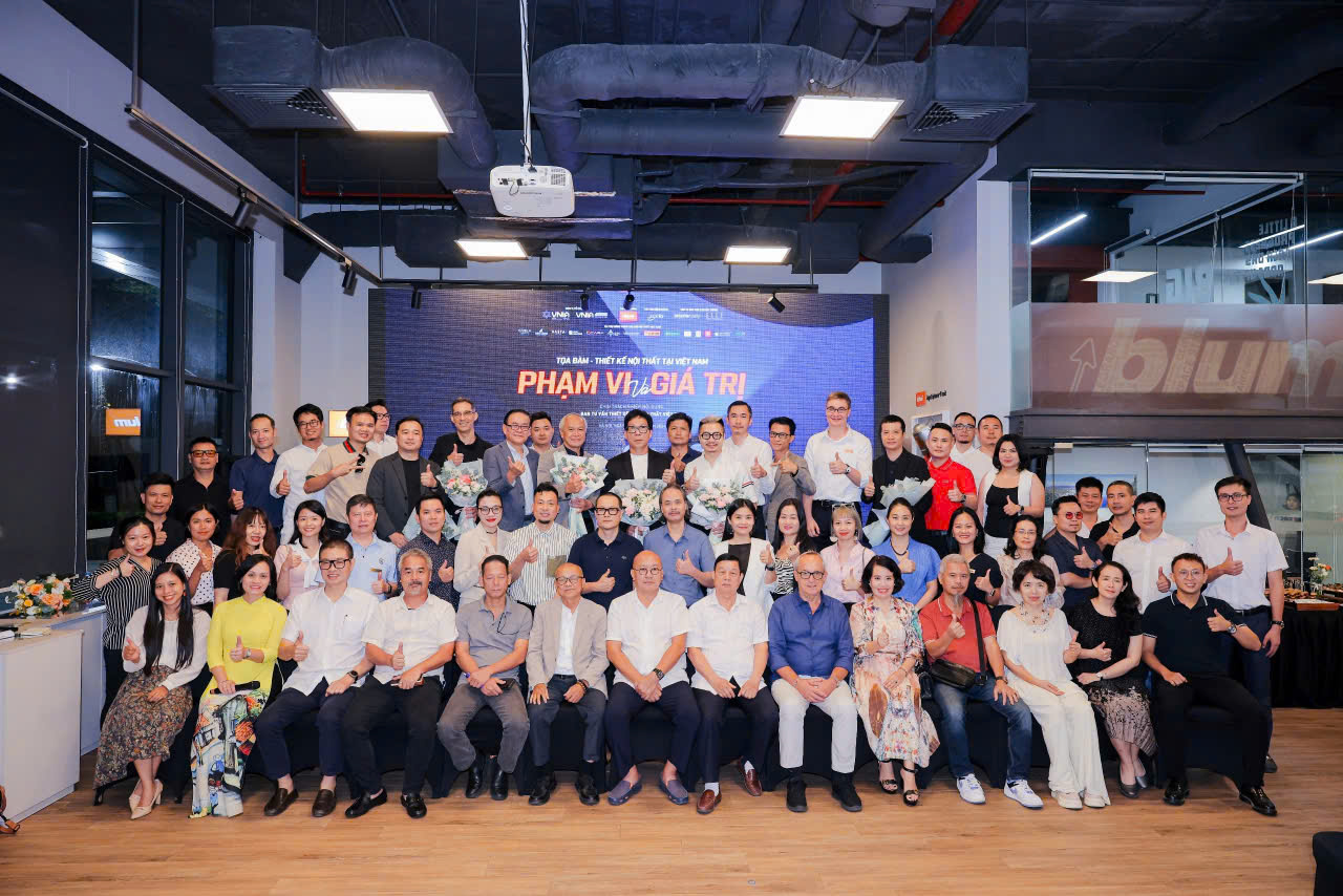 Hội Nội thất Việt Nam tổ chức tọa đàm "Thiết kế nội thất tại Việt Nam: Phạm vi &amp; giá trị" và vinh danh thành viên sáng lập