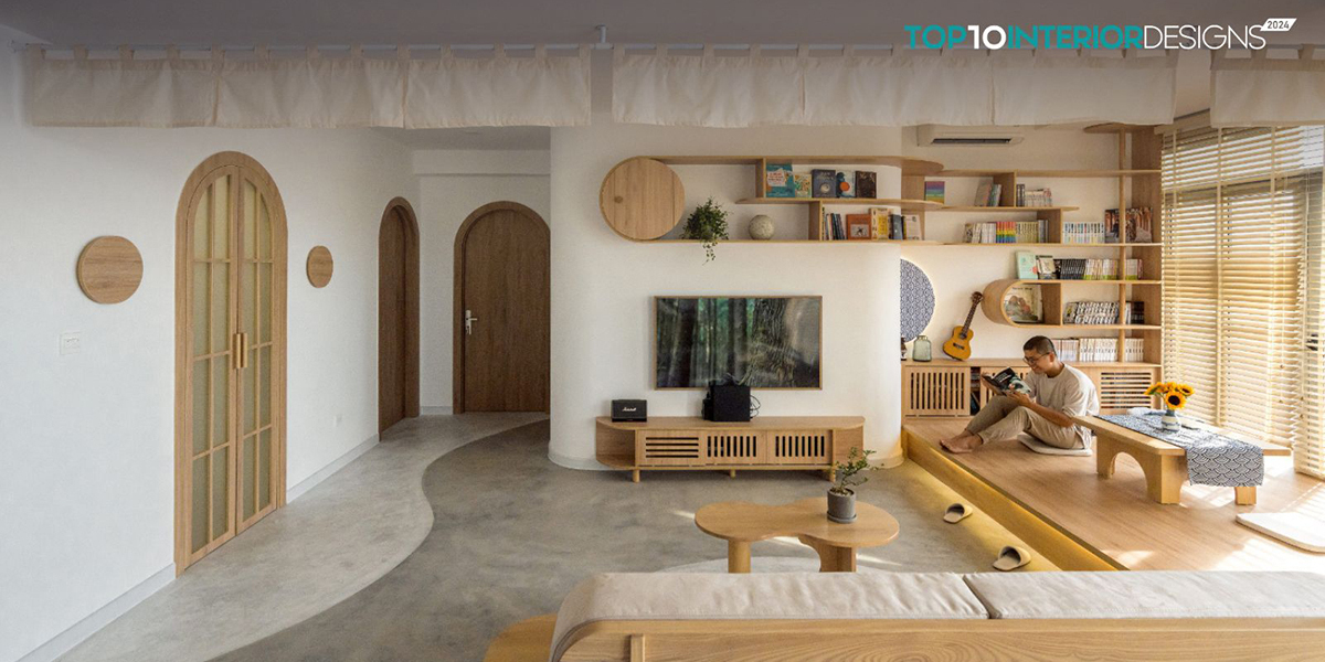 Komorebi House - Căn hộ thể hiện triết lý sống “Living room - sống để đầu tư” | 1618 Design Studio