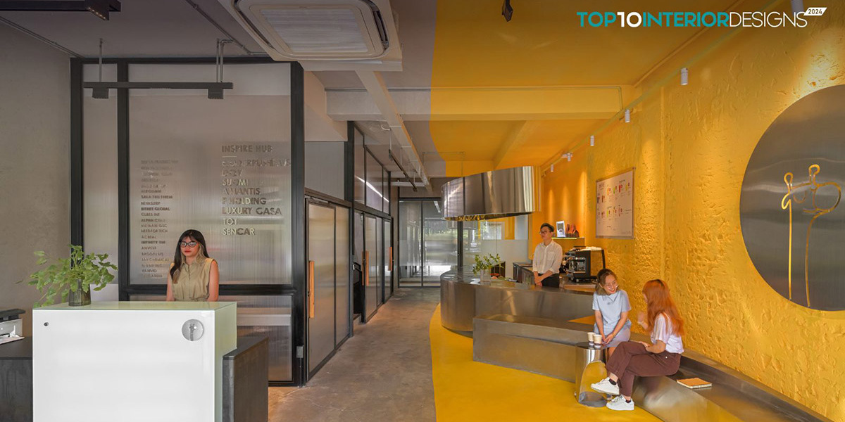 Inspire Hub 1- Không gian làm việc mở sáng tạo trong căn shophouse bốn tầng | DQV Architects