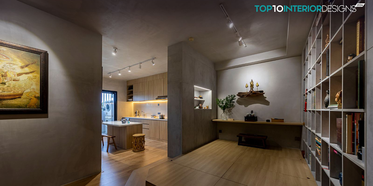 Căn hộ 3.13 - Giải pháp lồng ghép công năng cho căn hộ 70m2 | DMArchitects