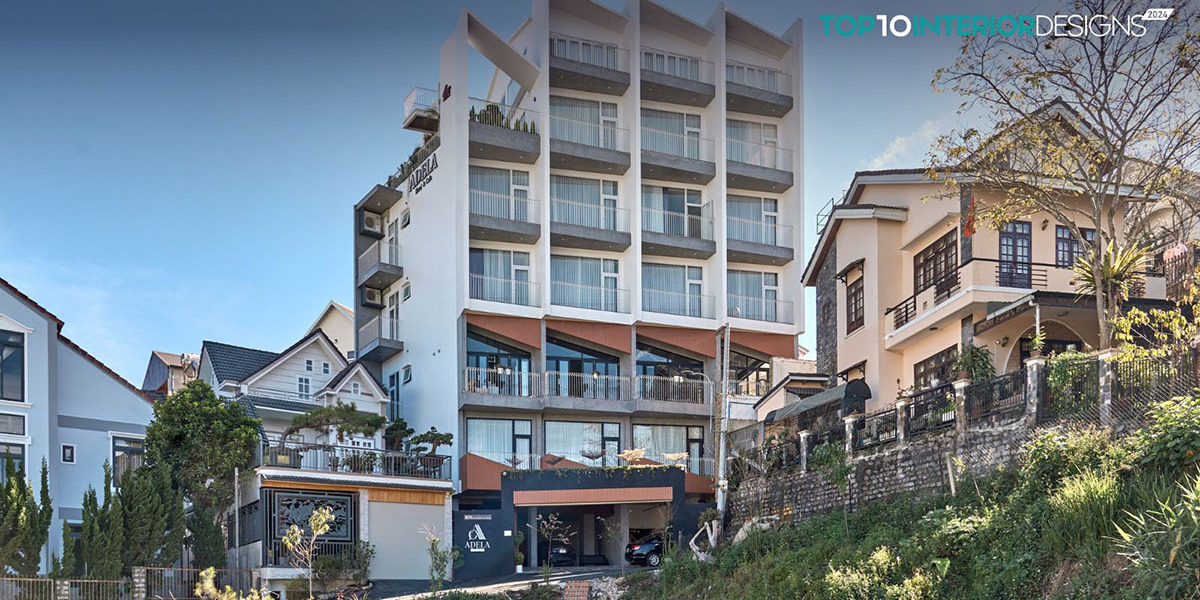 Adela Hotel - Khách sạn lấy cảm hứng từ cấu trúc nhà hoa ấn tượng với hiệu ứng ánh sáng 7 màu | KCONCEPT Studio + KOHARCHITECTS