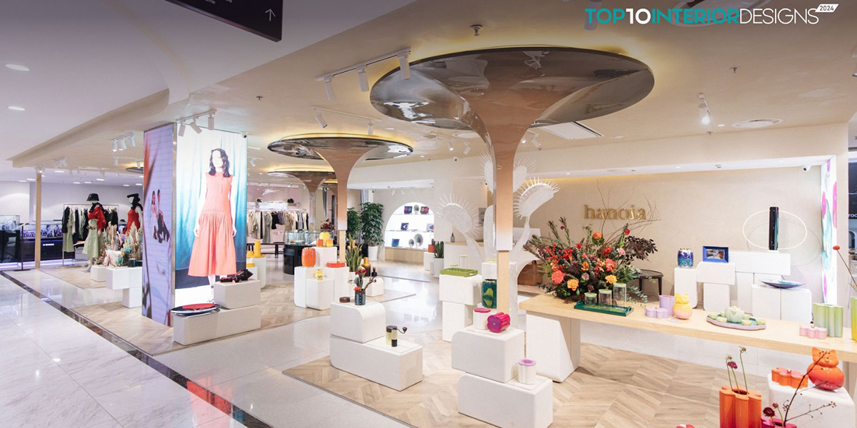 Hanoia Diamond Plaza - Khơi gợi và tôn vinh vẻ đẹp của nghệ thuật sơn mài trong không gian đương đại | ShapeUs Studio