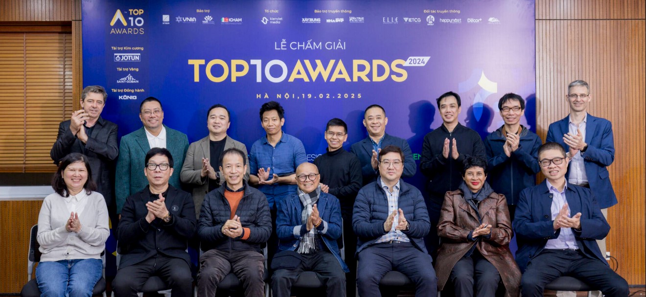 Lễ chấm giải Top 10 Awards 2024 - Tôn vinh những công trình kiến trúc xuất sắc nhất